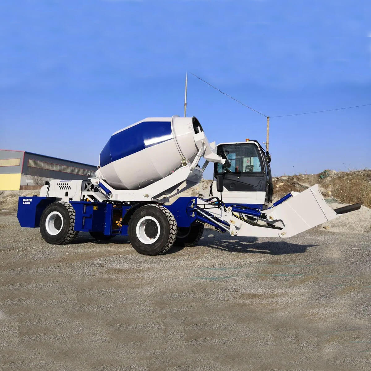 KENDİNDEN YÜKLEMELİ BETON MİKSERİ  - MV Engineering